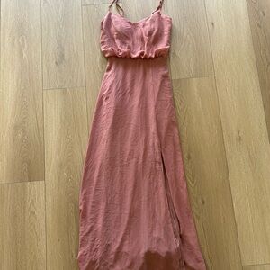 Birdy Grey Dusty Pink Maxi Dress